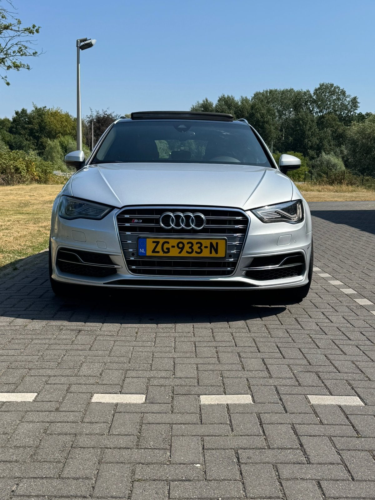 Audi S3 2.0 Tfsi 221KW Sportback Quattro 2014 Grijs, Auto's, Audi, Automaat, S3, 4 cilinders, 1984 cc