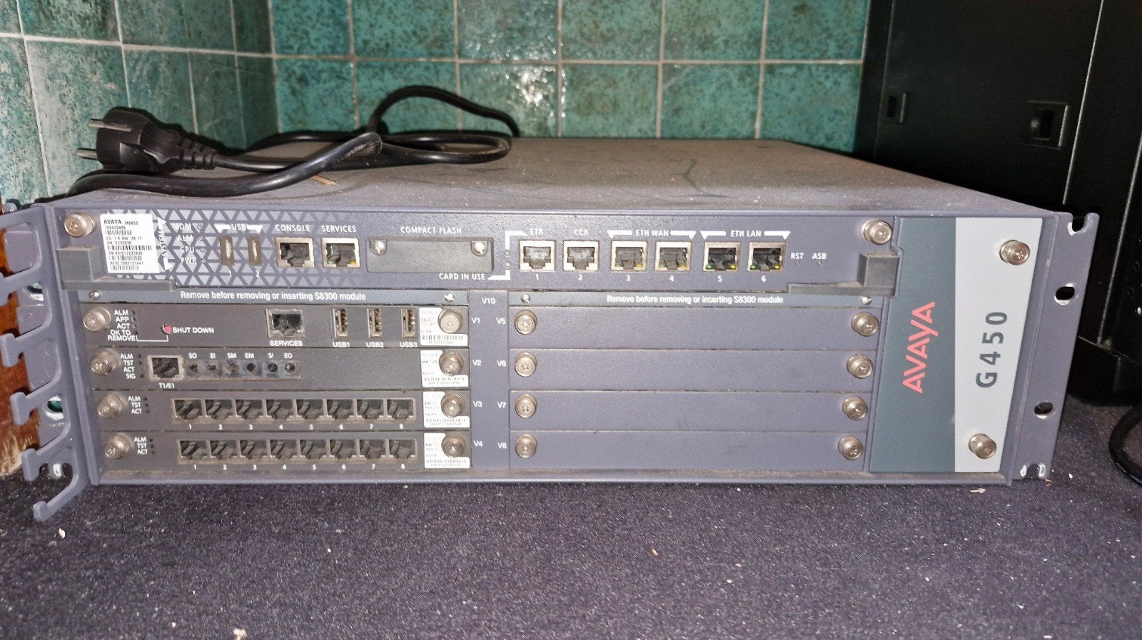 Avaya G450 Media Gateway met telefoons, Ophalen, Gebruikt, Overige typen