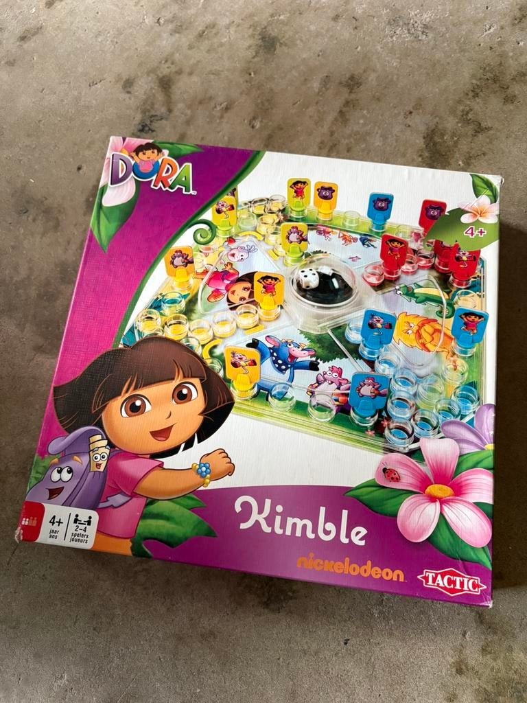 Mens erger je niet bordspel van Dora, Een of twee spelers, Ophalen of Verzenden, Gebruikt