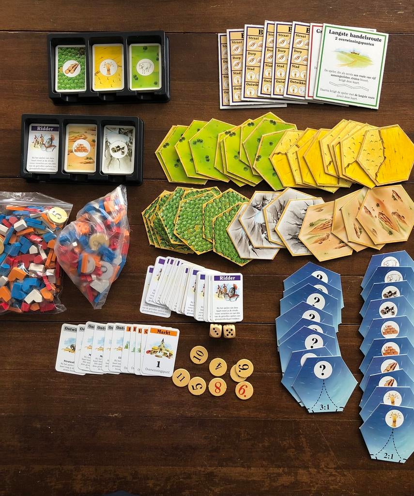 Onderdelen Kolonisten van Catan, Ophalen of Verzenden, Zo goed als nieuw