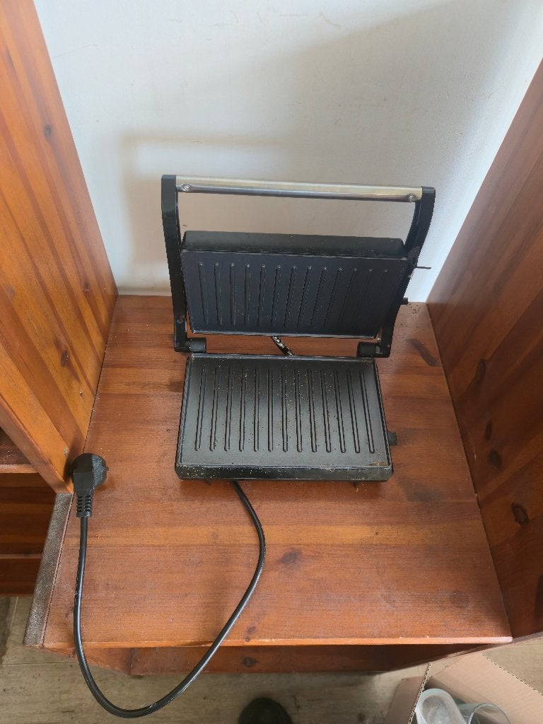 Inventum contactgrill / tosti-ijzer, Witgoed en Apparatuur, Contactgrills, Ophalen, Zo goed als nieuw