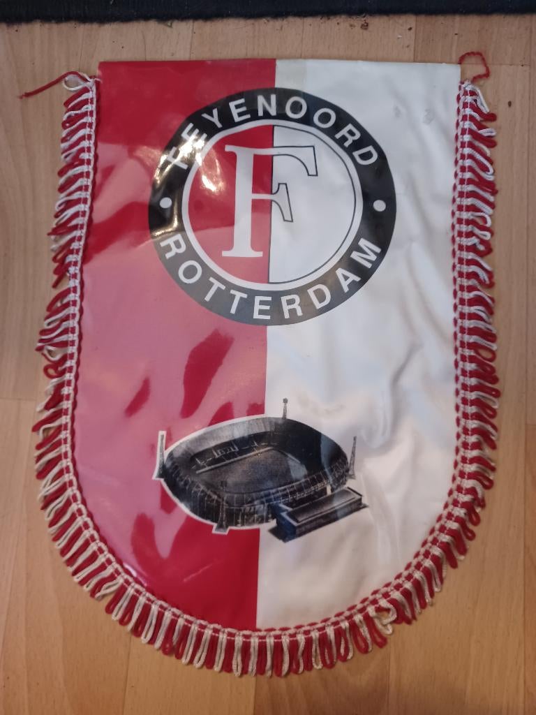 voetbal vaan Feyenoord een wat grotere van voor 2000?, Ophalen, Gebruikt, Feyenoord, Vaantje of Sjaal