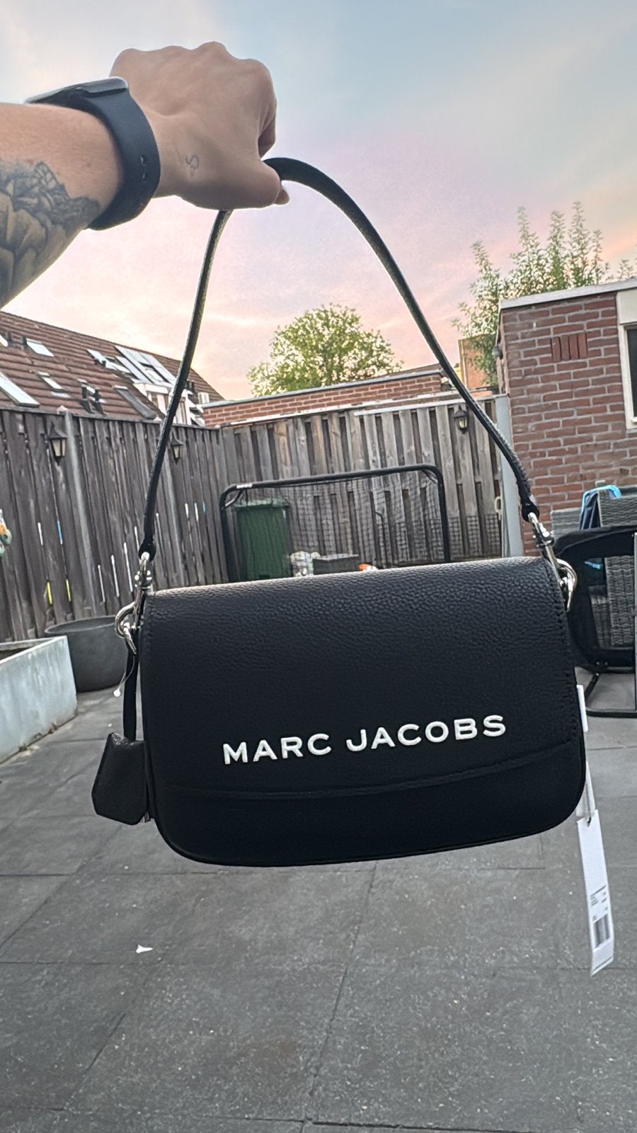Marc Jacobs schoudertasje zwart, Ophalen, Nieuw, Zwart, Schoudertasje