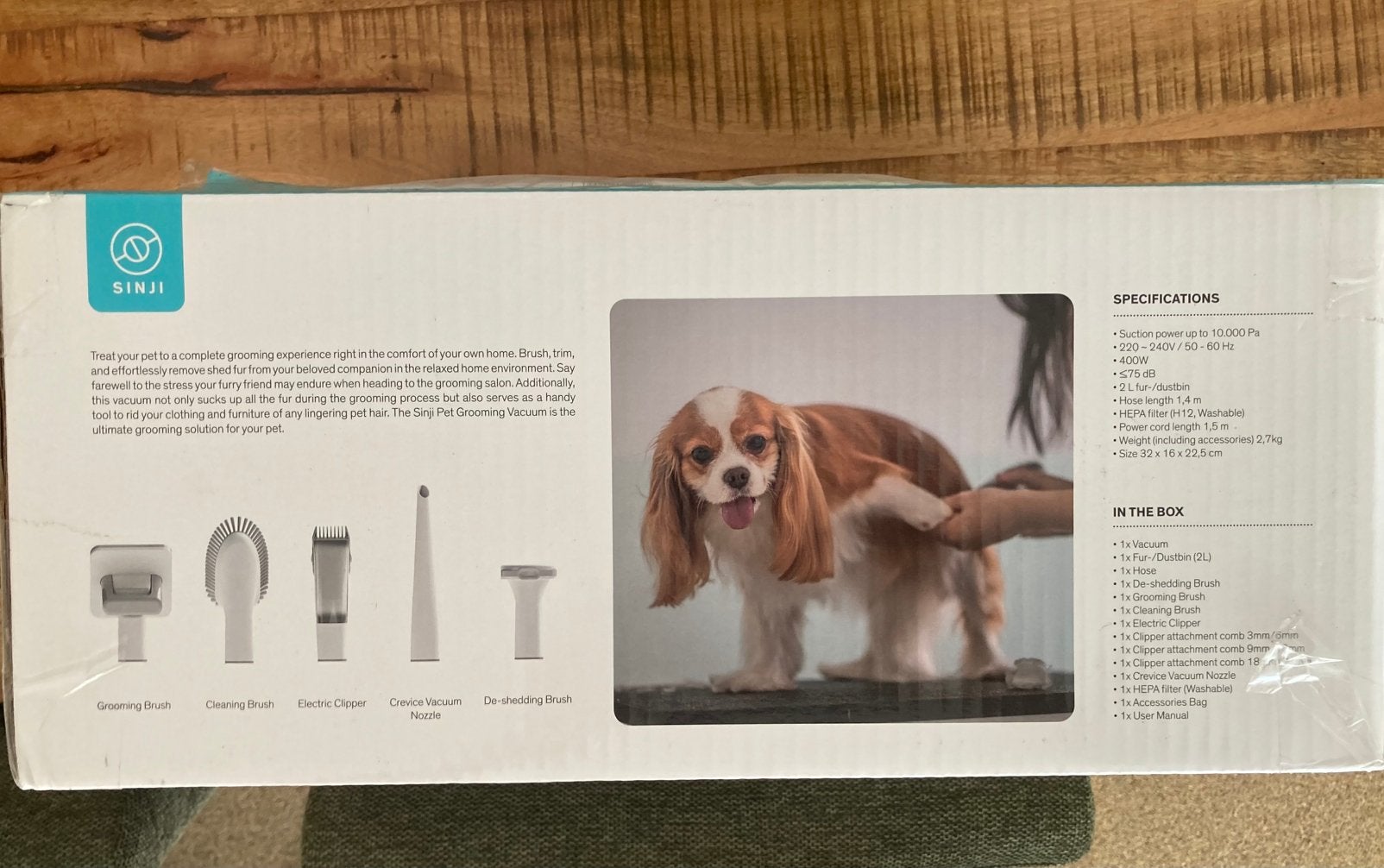 Honden trimset met stofzuiger, Dieren en Toebehoren, Ophalen, Zo goed als nieuw