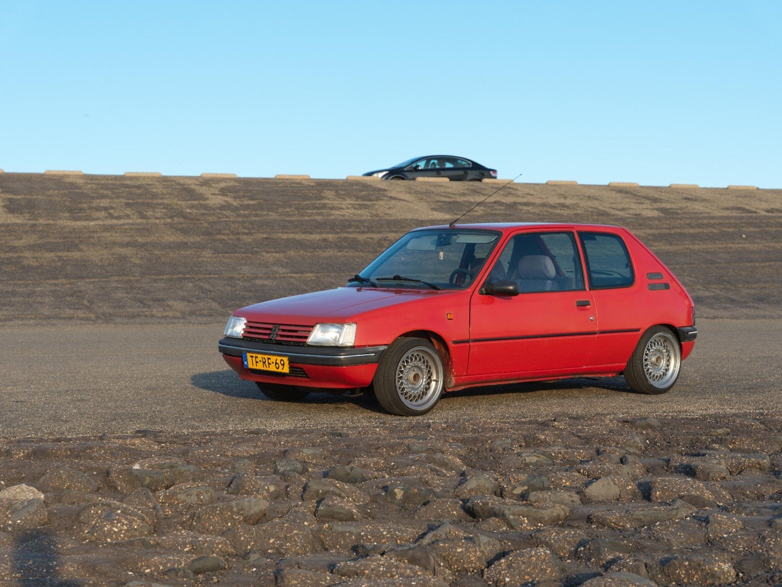 Peugeot 205 1.4, Auto's, Peugeot, Voorwielaandrijving, Stof, 4 cilinders, Handgeschakeld