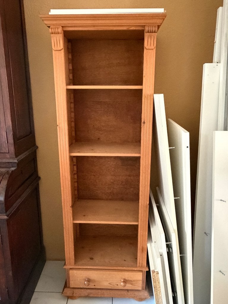 Grenen kast, Ophalen, Gebruikt