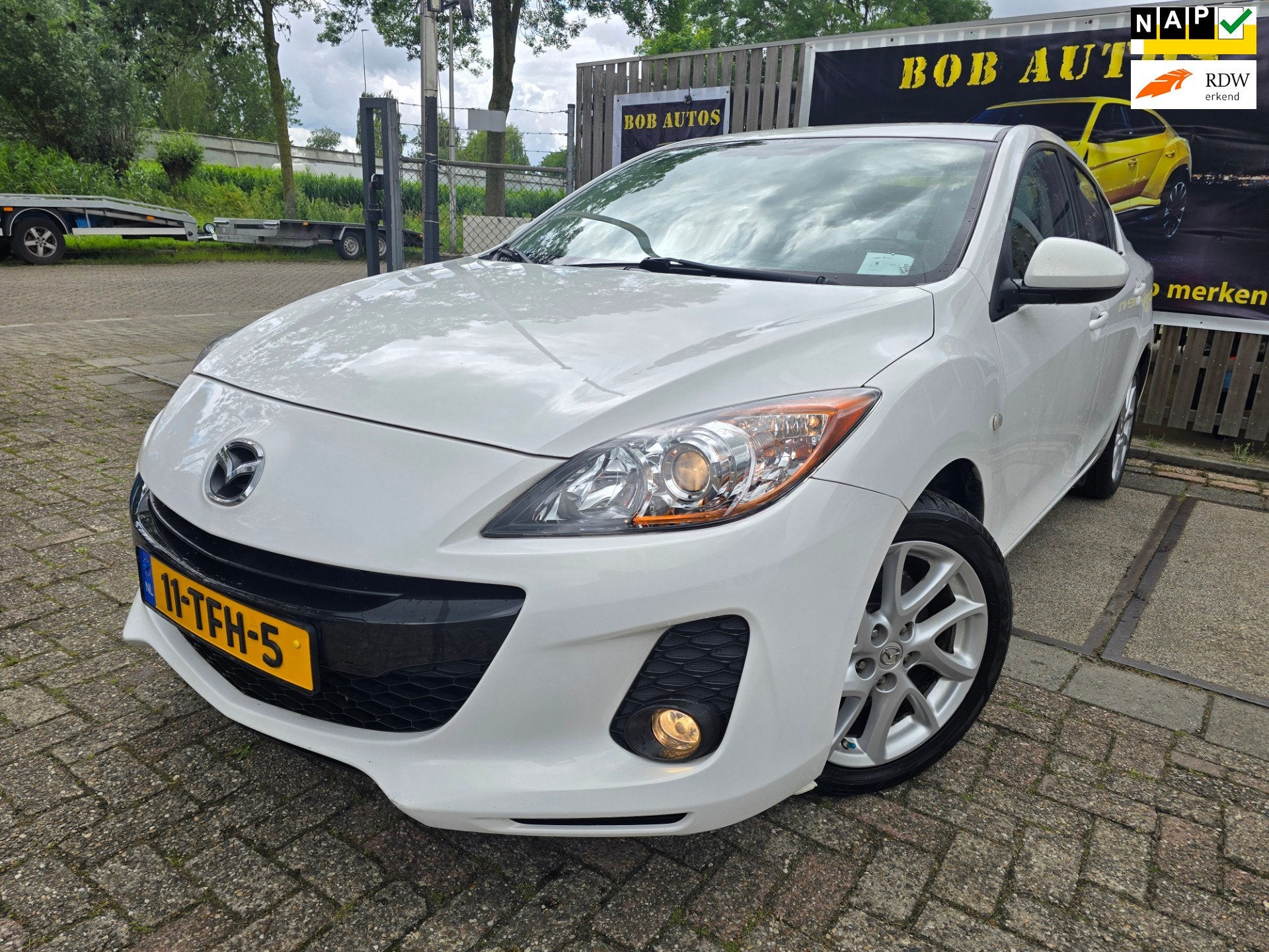 Mazda 3 2.0 DiSi GT-M/1e eigenaar/nap/lage KM/navi/airco/cru, Auto's, Voorwielaandrijving, Euro 5, 15 km/l, Gebruikt