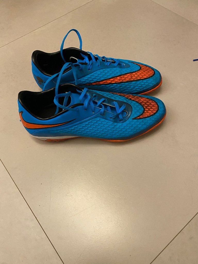 Nike Hypervenom schoenen - Blauw/Oranje, Blauw, Nike, Ophalen of Verzenden, Sneakers of Gympen