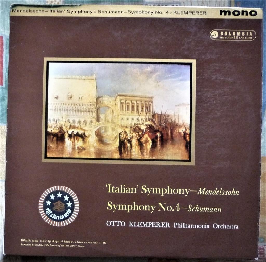 Otto Klemperer - Mendelssohn en Schumann, Ophalen of Verzenden, Kamermuziek, Gebruikt, 12 inch