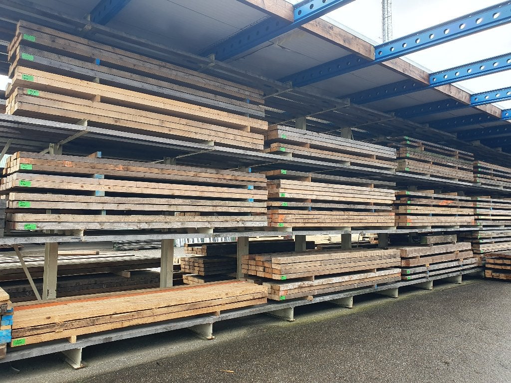 Partij balkhout constructiet hout balken gordingen ( 501 ), Doe-het-zelf en Verbouw, Hout en Planken, Ophalen, Gebruikt, Balk