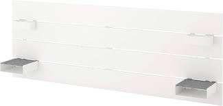 IKEA NORDLI hoofdeinde, Huis en Inrichting, Slaapkamer | Bedden, Gebruikt, Tweepersoons, Overige maten, Hout, Wit, Ophalen
