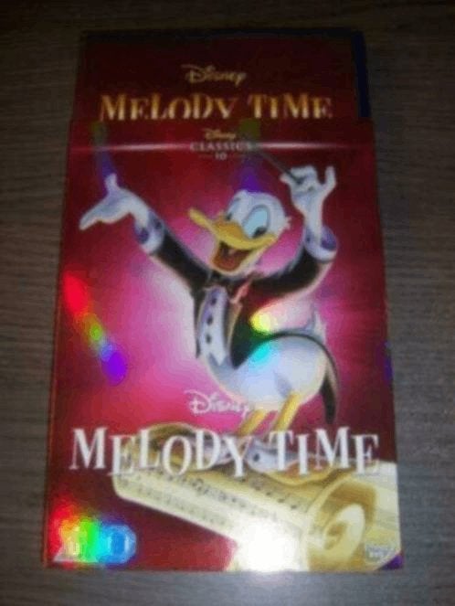 Disney Melody Time met schuifhoes nieuw in seal, Import, Engels, Tekenfilm, Verzenden