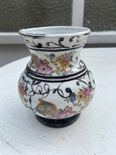 Vaasje, vintage, BOHEMIA, Ophalen, Meerkleurig, 15 cm, Zo goed als nieuw