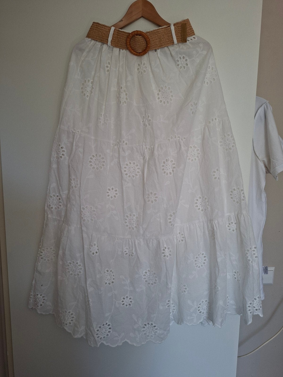 Nieuwe Boho Ibiza Rok One Size met Ceintuur (past t/m 42), Kleding | Dames, Rokken, Ophalen of Verzenden, Nieuw, Maat 38/40 (M)