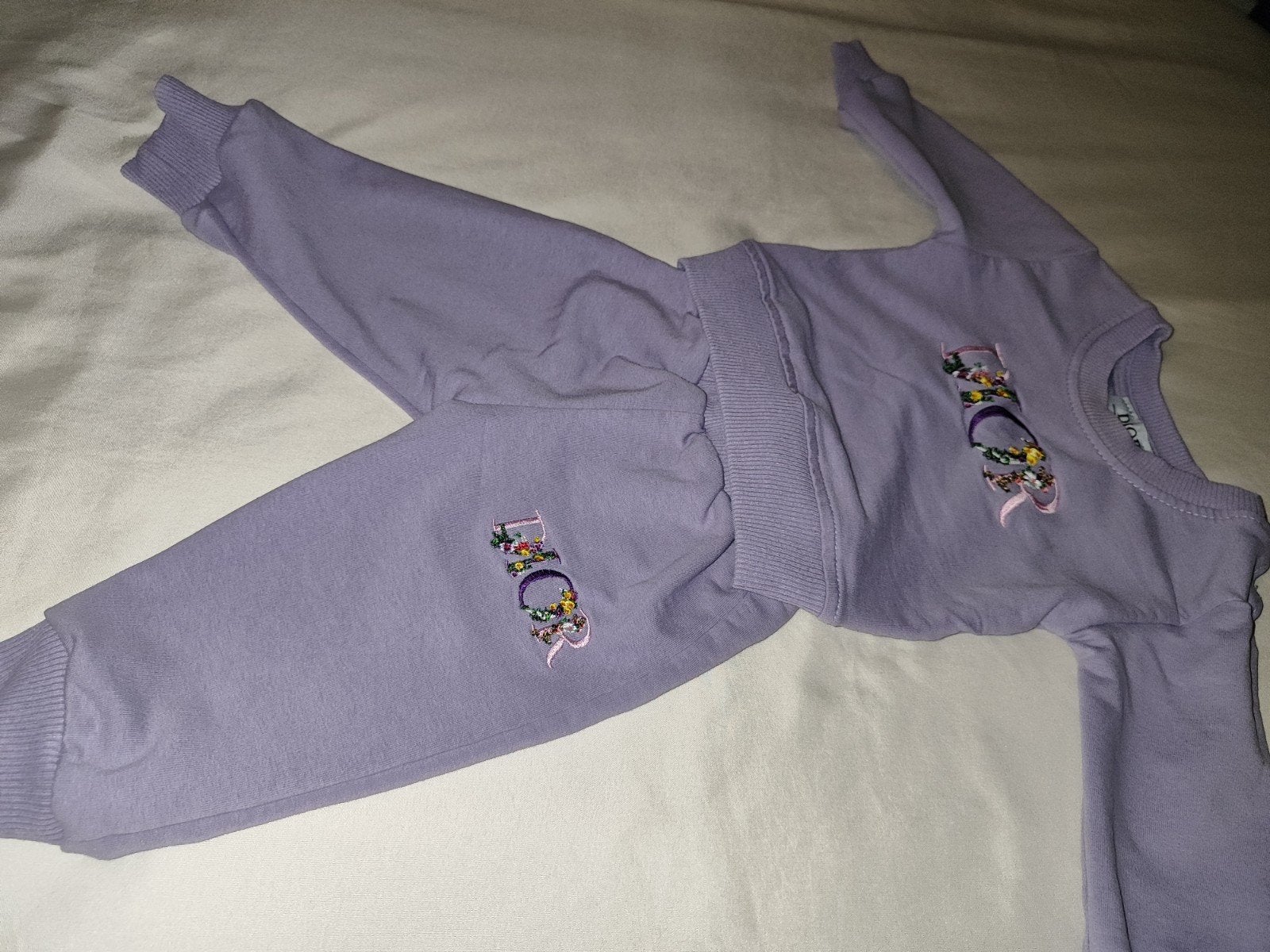 Dior Pakje Maat 62/68, Kinderen en Baby's, Zo goed als nieuw, Pakje, Dior, Verzenden