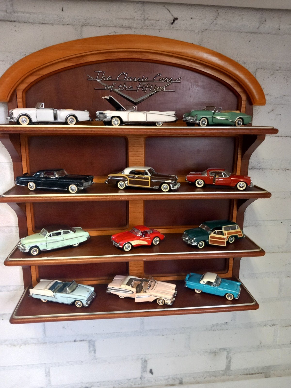 Franklin Mint 'The Classic Cars of the Fifties' collectie, Auto, 1:32 tot 1:50, Zo goed als nieuw, Ophalen
