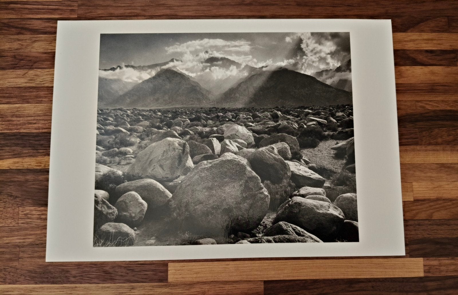 Ansel Adams - Mount Williamson, Sierra Nevada, Californië, Verzenden, Foto, Fotografie