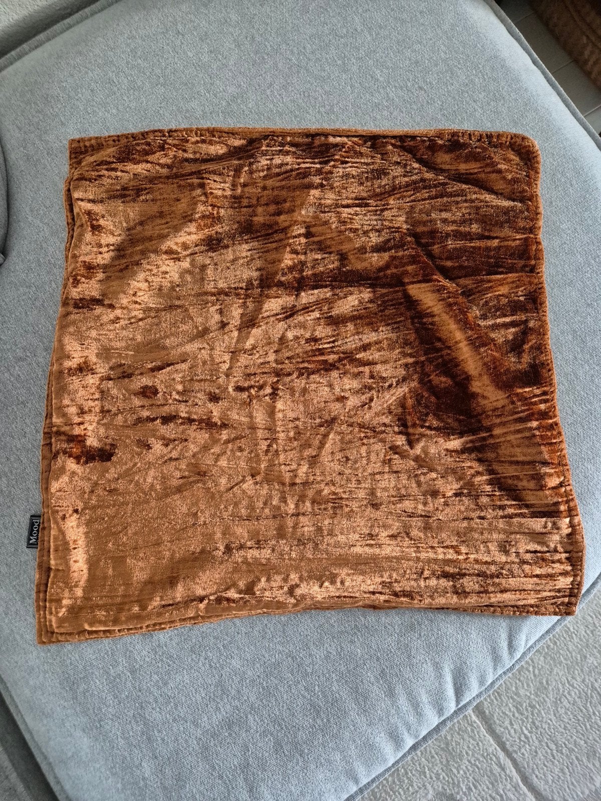 Luxe velvet kussenhoes v Mood, Overige merken, Oranje, Ophalen of Verzenden, Zo goed als nieuw