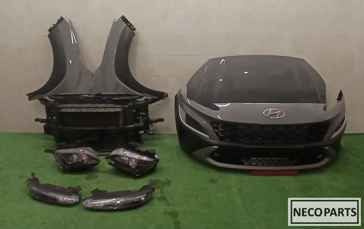 HYUNDAI KONA VOORKOP BUMPER MOTORKAP SCHERM DEUR PORTIER, Gebruikt, -, -, Ophalen of Verzenden
