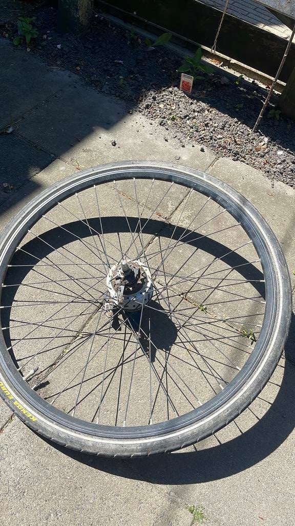 Fiets wielen (2), Ophalen, Gebruikt, Wiel