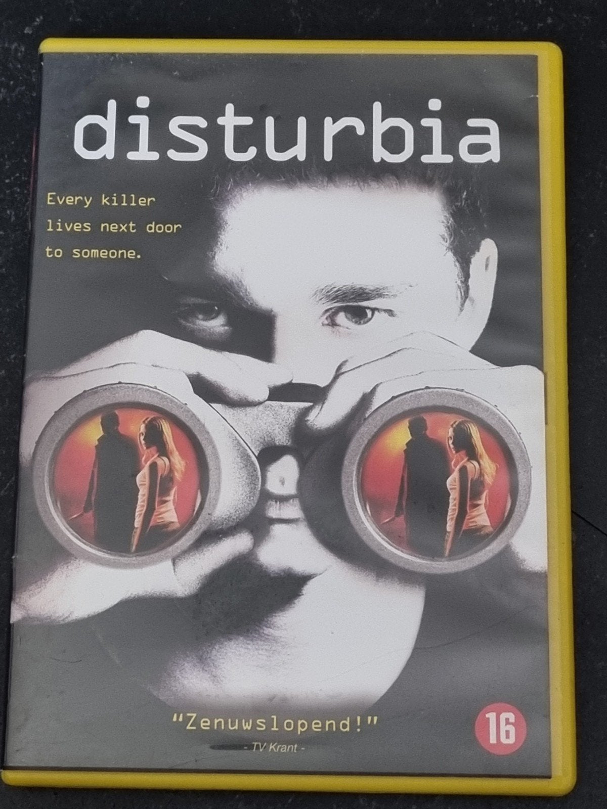 Disturbia DVD - Spannende psychologische thriller, Vanaf 16 jaar, Nederlands, Ophalen of Verzenden, Psychologische thriller