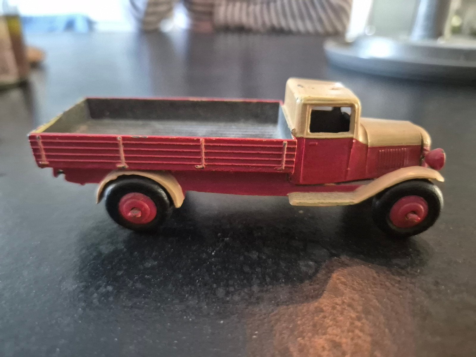 Vintage Dinky Toys Oldtimer Vrachtwagen - ca. 10 cm lang, Ophalen of Verzenden, Gebruikt