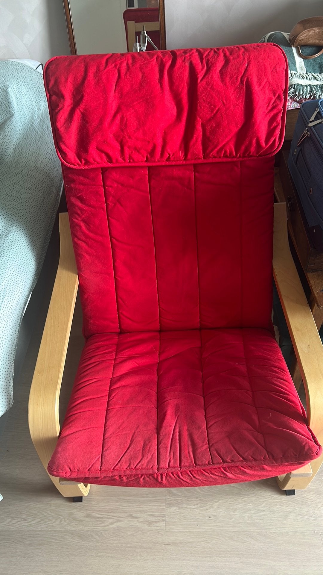 Ikea stoel, Ophalen, 75 tot 100 cm, Zo goed als nieuw, Stof