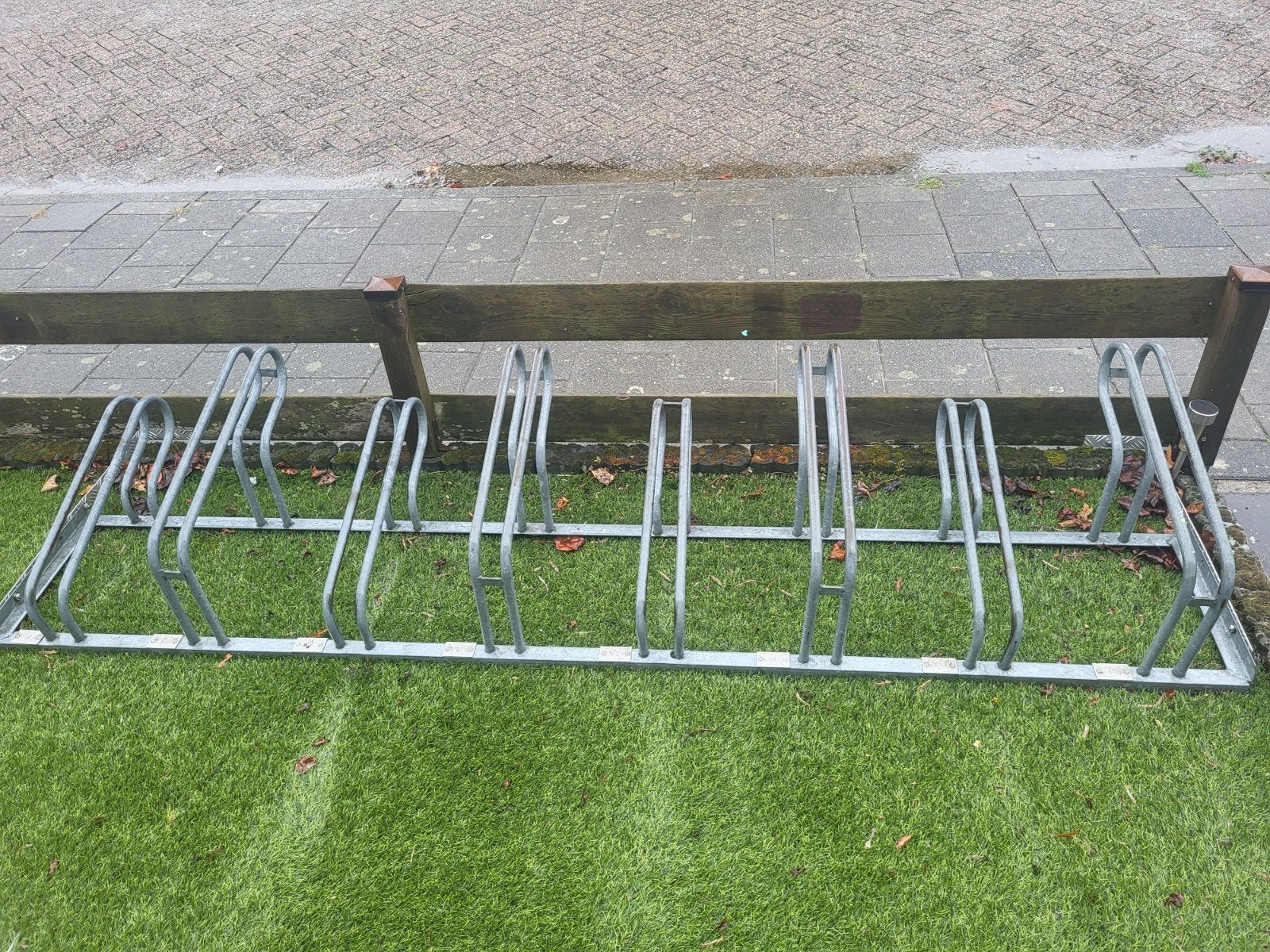 fietsenrek voor 8 fietsen, Ophalen