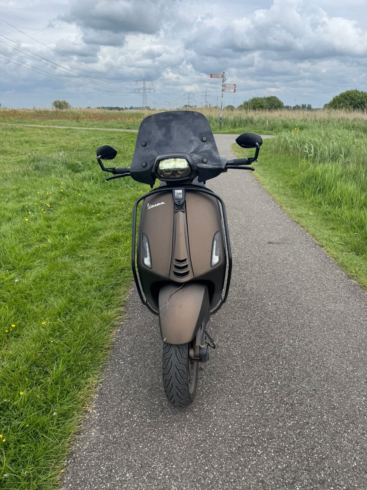 2018 vespa sprint, Ophalen, Overige modellen, Maximaal 45 km/u, Zo goed als nieuw