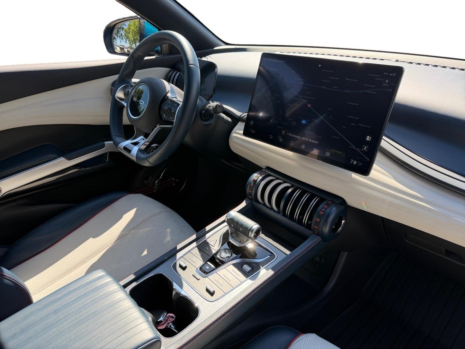BYD ATTO 3 Design 60 kWh | Navigatie | Carplay | Adapt. Crui, Auto's, Gebruikt, 38 min, Blauw, 1725 kg