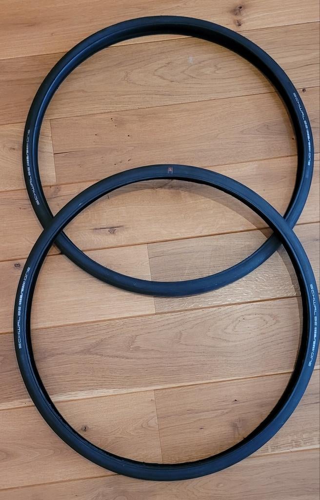 Schwalbe One 700x30c (28"x1,2") vouwbanden set, Fietsen en Brommers, Fietsonderdelen, Gebruikt, Band, Schwalbe, Verzenden