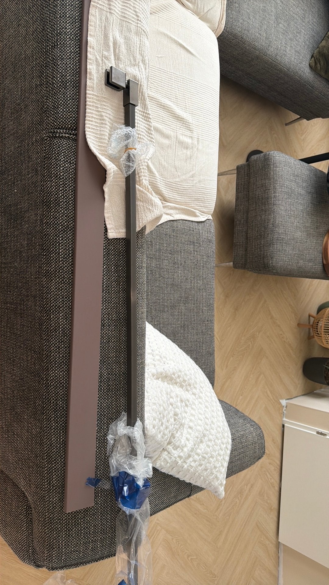 Stabilisatiestang gun metal, Doe-het-zelf en Verbouw, Ophalen, Nieuw, Douche