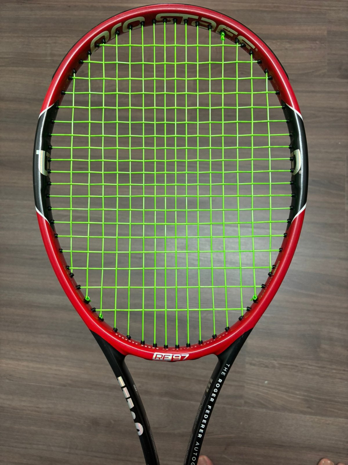 Wilson Pro Staff RF97 Autograph (2014) Roger Federer L3, Ophalen of Verzenden, Zo goed als nieuw, Racket, Wilson