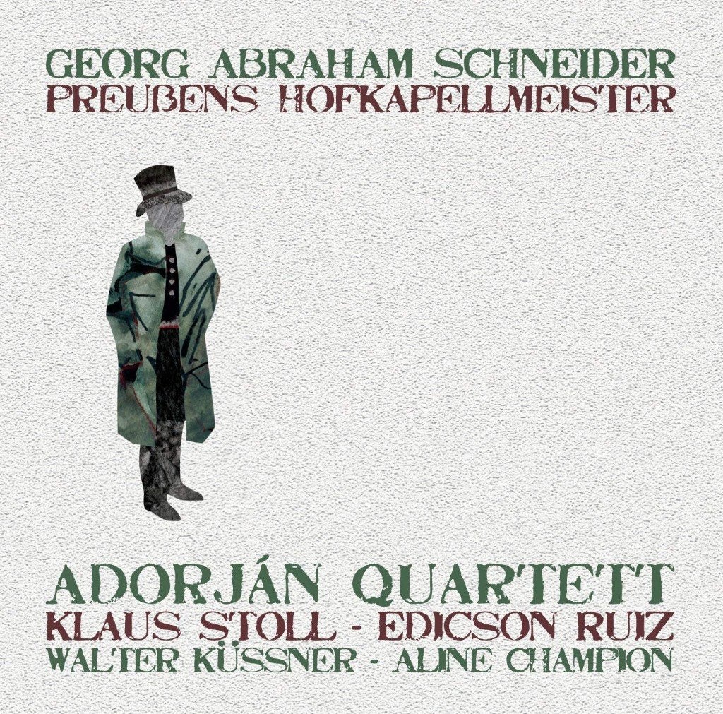 NIEUW Schneider / Adorjan Quartett, Inclusief boekje, Kamermuziek, Ophalen of Verzenden, Classicisme