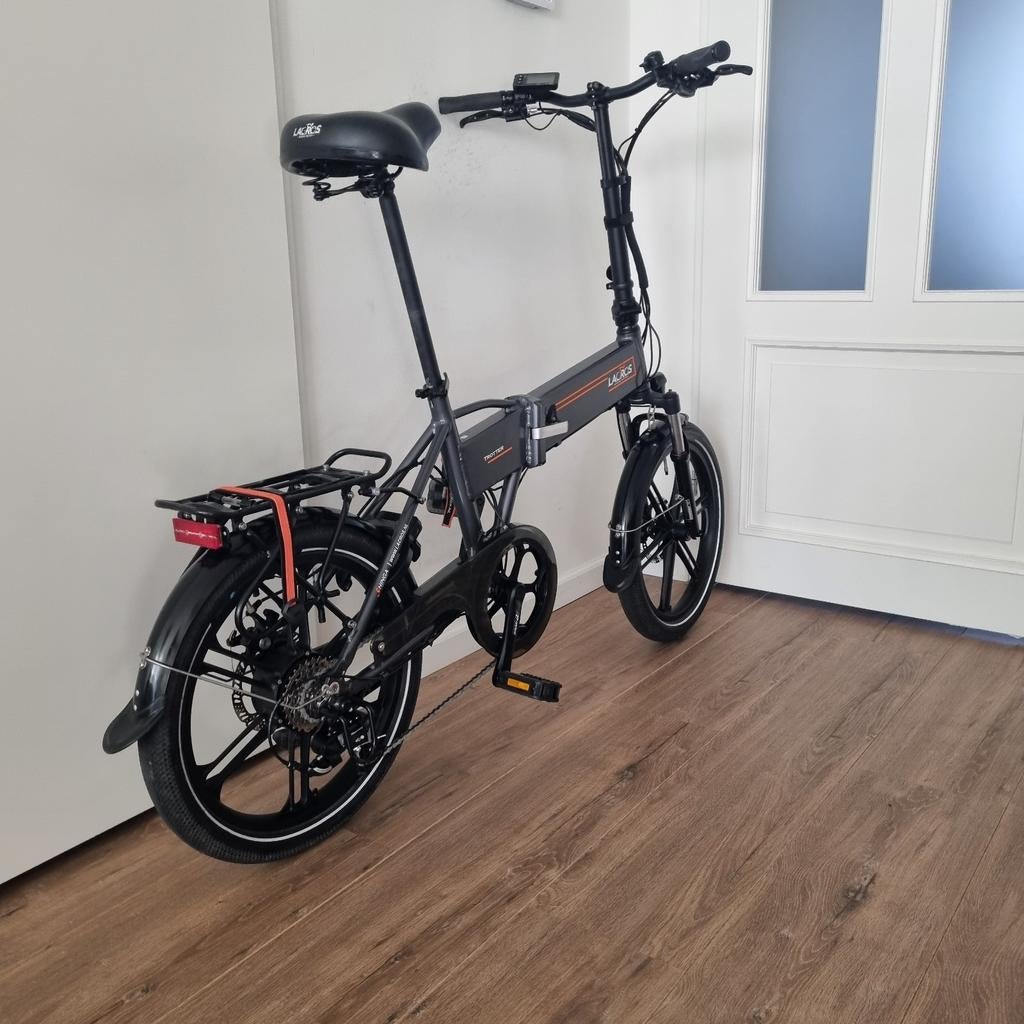 2x Z.G.A.N Lacros Trotter elektrische vouwfietsen (20inch), Fietsen en Brommers, Ophalen, Versnellingen, Zo goed als nieuw, Schijfrem