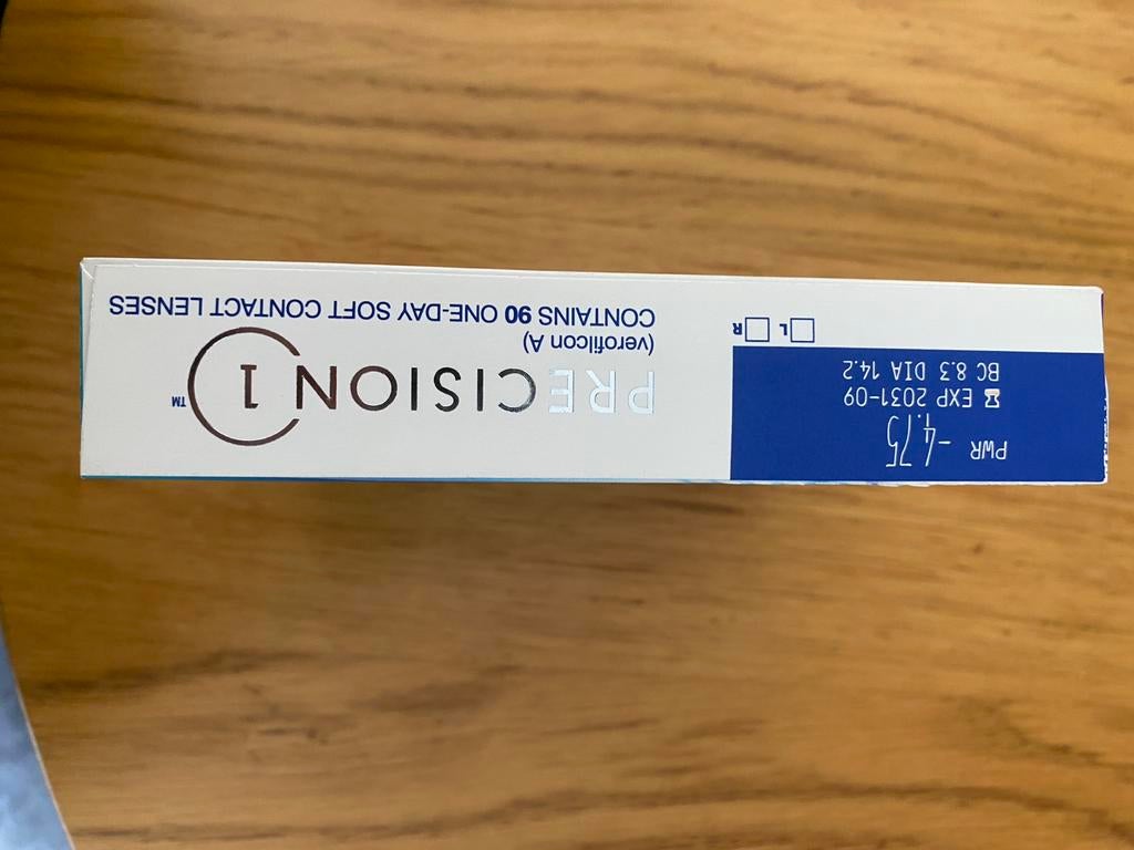 Precision 1 daglenzen  (90 stuks), Ophalen, Nieuw, Ogen