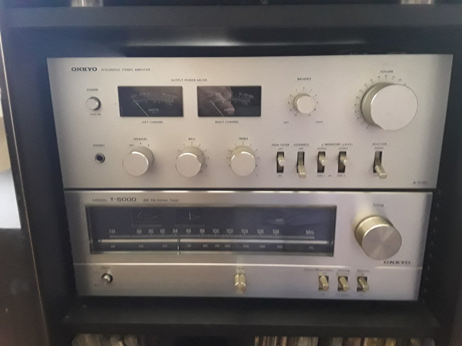 onkyo A-5100 + tuner T5000 ( goed lezen a.u.b), Ophalen, Gebruikt, 120 watt of meer, Onkyo