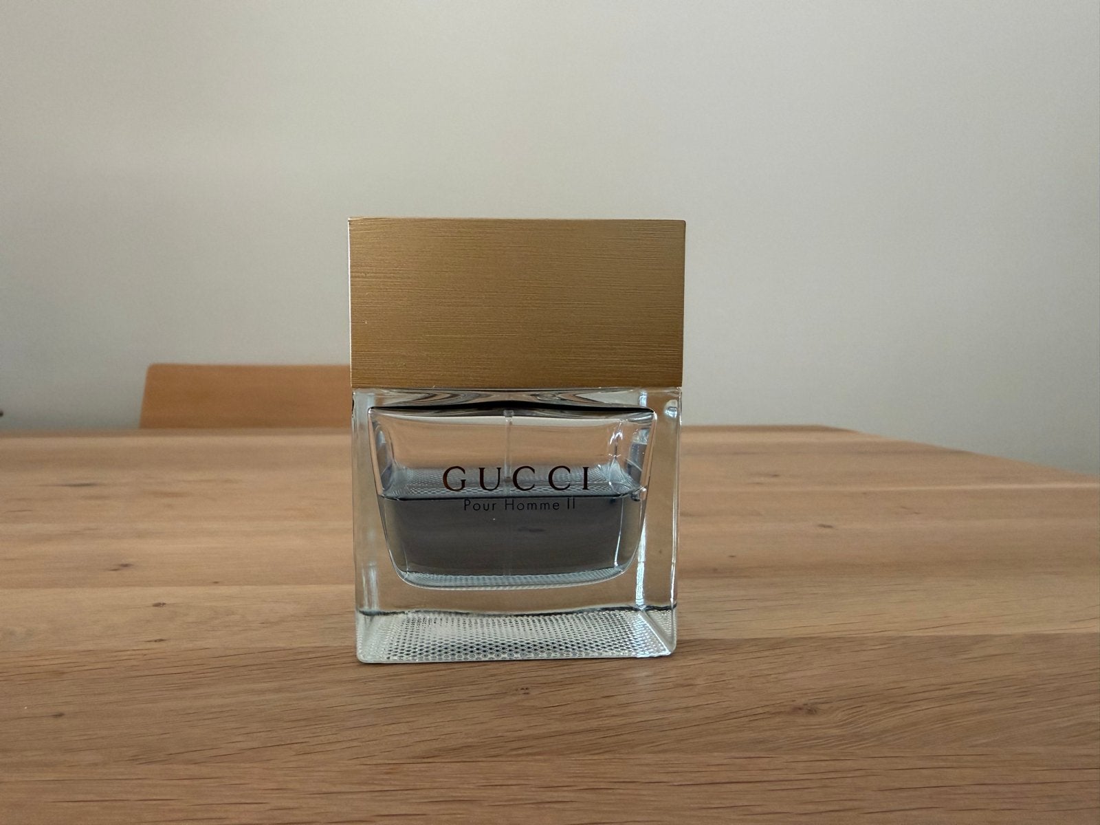 Gucci Pour Homme II - Herenparfum - Vintage - Zeldzaam, Ophalen of Verzenden, Zo goed als nieuw