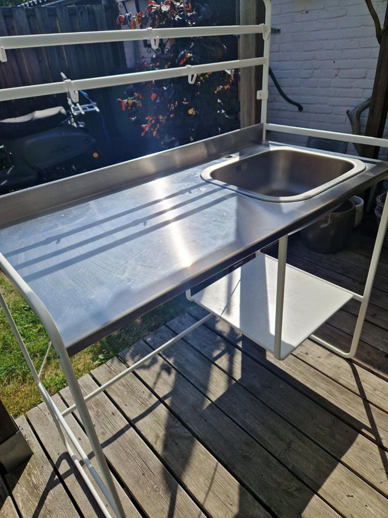 Ikea Sunnersta kitchenette met spoelbak en werkblad, Ophalen, Gebruikt, 50 tot 75 cm, Minder dan 100 cm