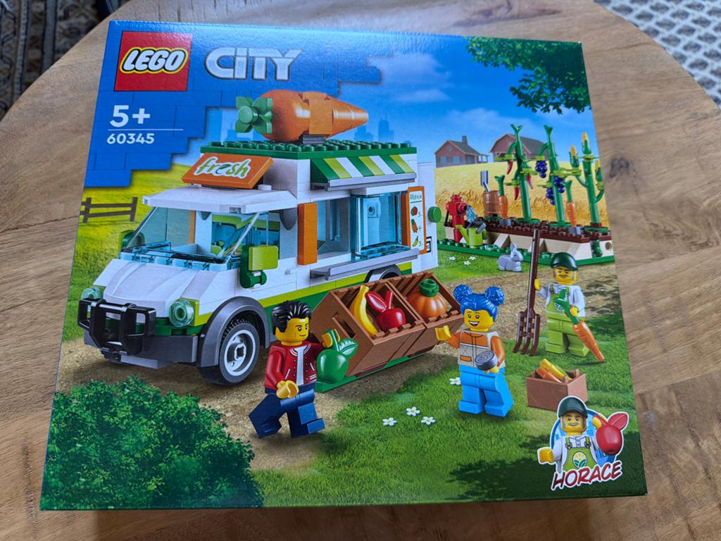 LEGO City 60345 Groentewagen met boerderij, Ophalen of Verzenden, Nieuw, Overige merken