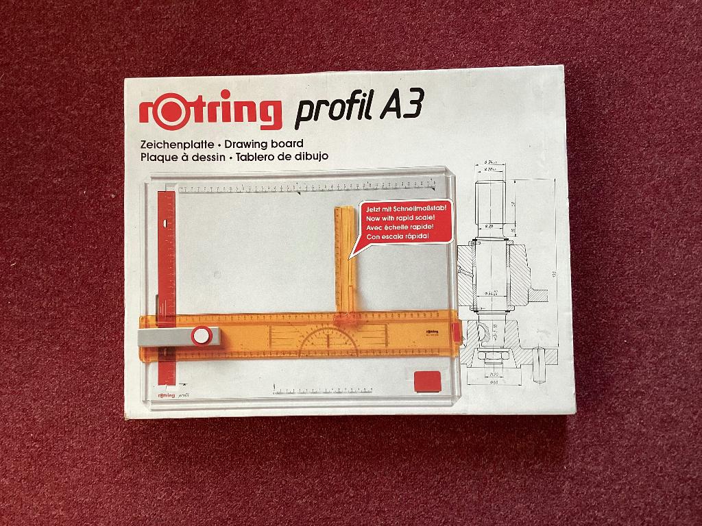 Rotring Profil A3 tekenbord, Doe-het-zelf en Verbouw, Tekentafels, Ophalen of Verzenden, Zo goed als nieuw