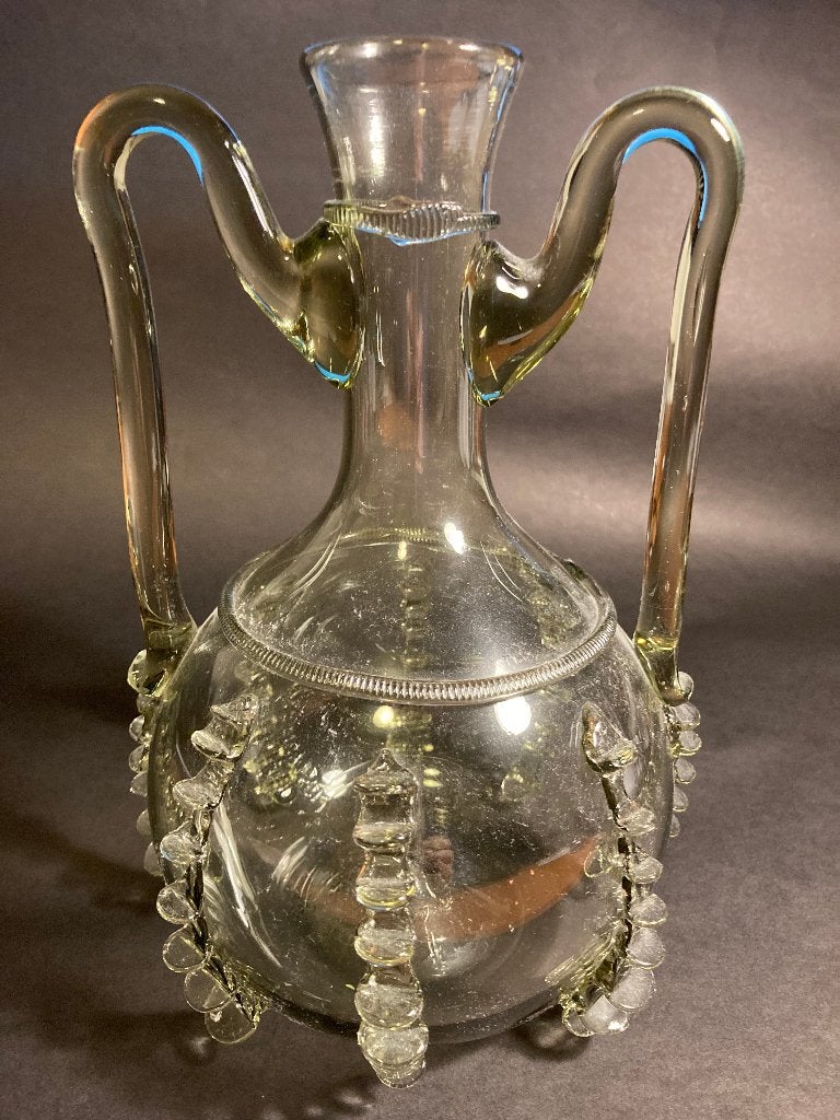Antiek, karaf uit ca. 1885, Clutha of James Powell, Ophalen