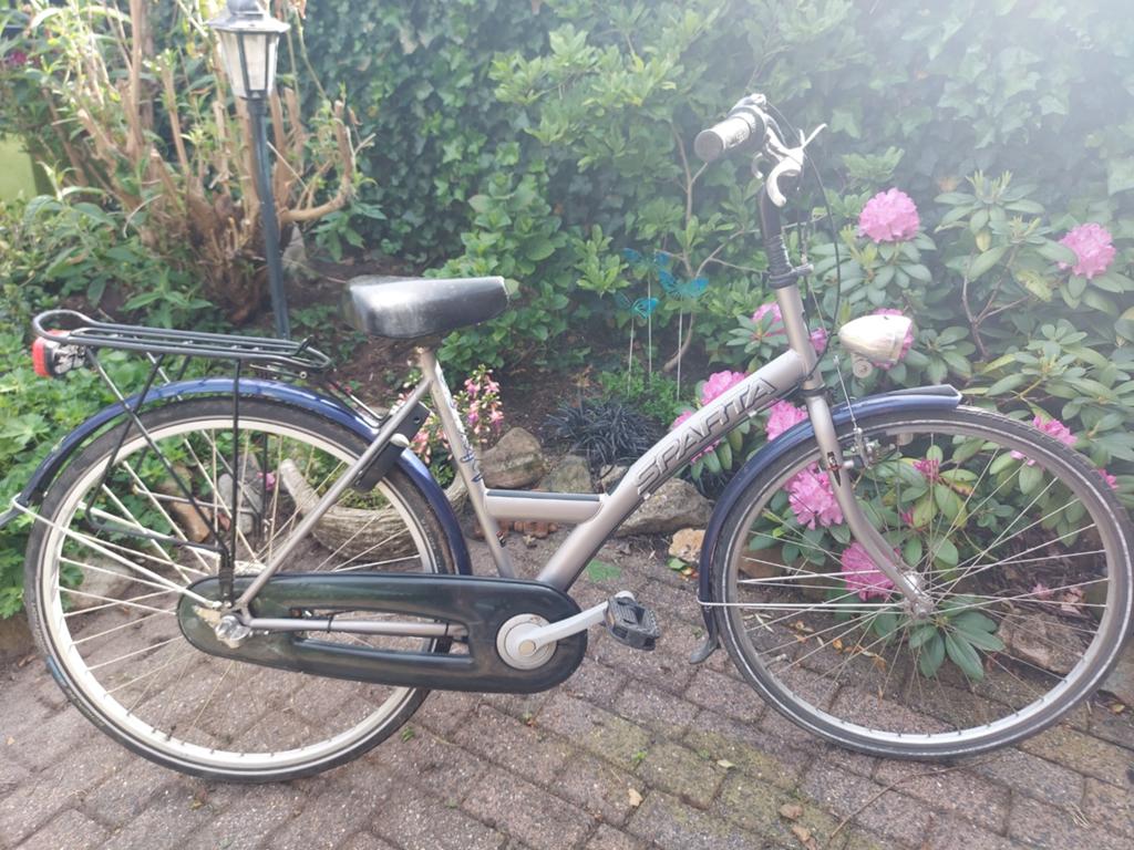 Sparta damesfiets meisjesfiets 26 inch frame 49cm, Sparta, Gebruikt, 47 tot 50 cm, Versnellingen