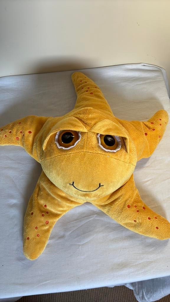 Grote Pluchen zeester knuffel 68 x 20 cm, Ophalen of Verzenden, Zo goed als nieuw, Overige typen