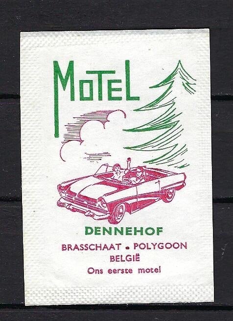 1000 Van der Valk MOTEL DENNEHOF Brasschaat Belgie, Ophalen of Verzenden, Nederland