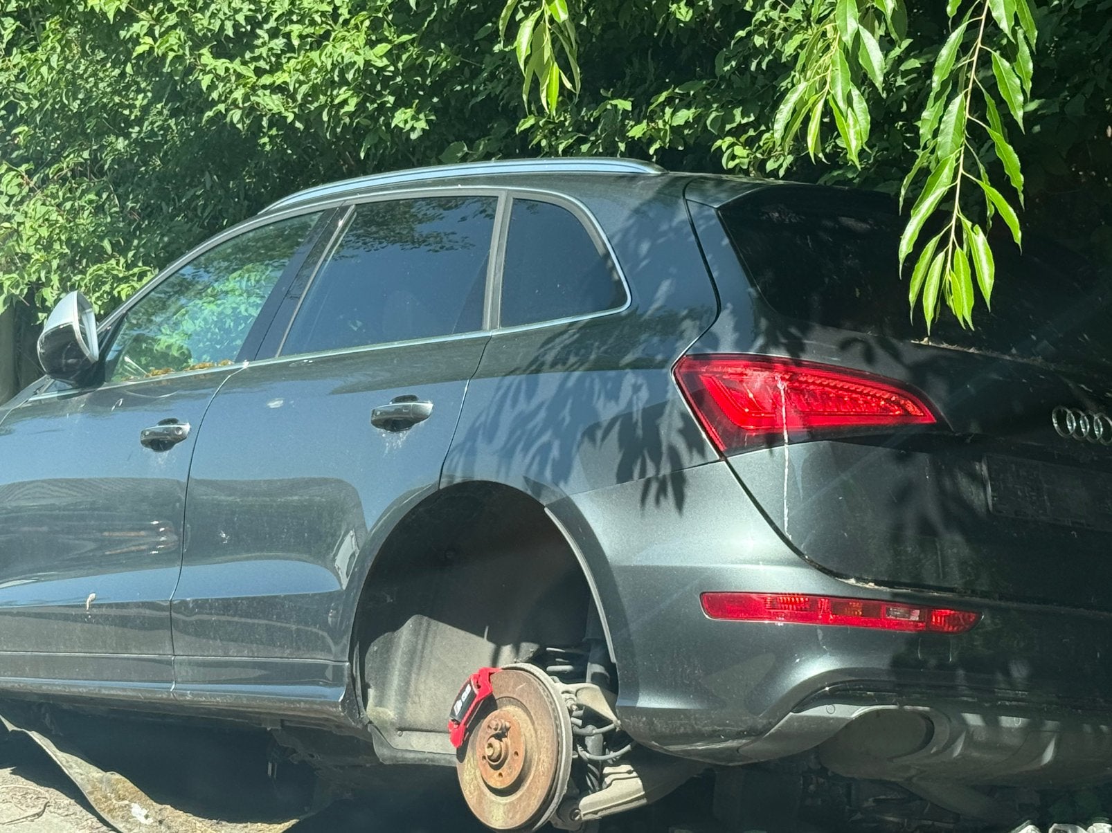 Audi SQ5 Alleen voor onderdelen, Auto-onderdelen, Ophalen, Voor, Audi, Bumper