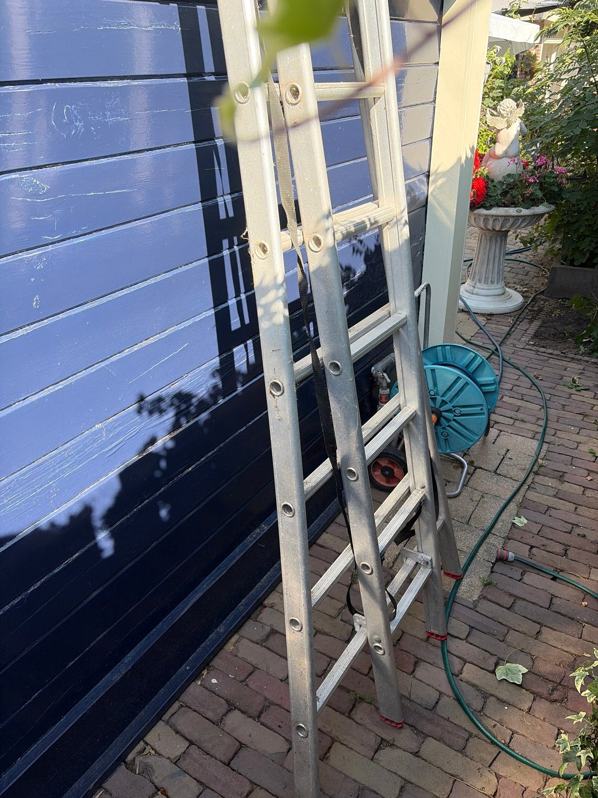 Altrex Rocky DR 2x14 reformladder - 6.53m, Gebruikt, Ophalen of Verzenden, Ladder, Opvouwbaar of Inschuifbaar