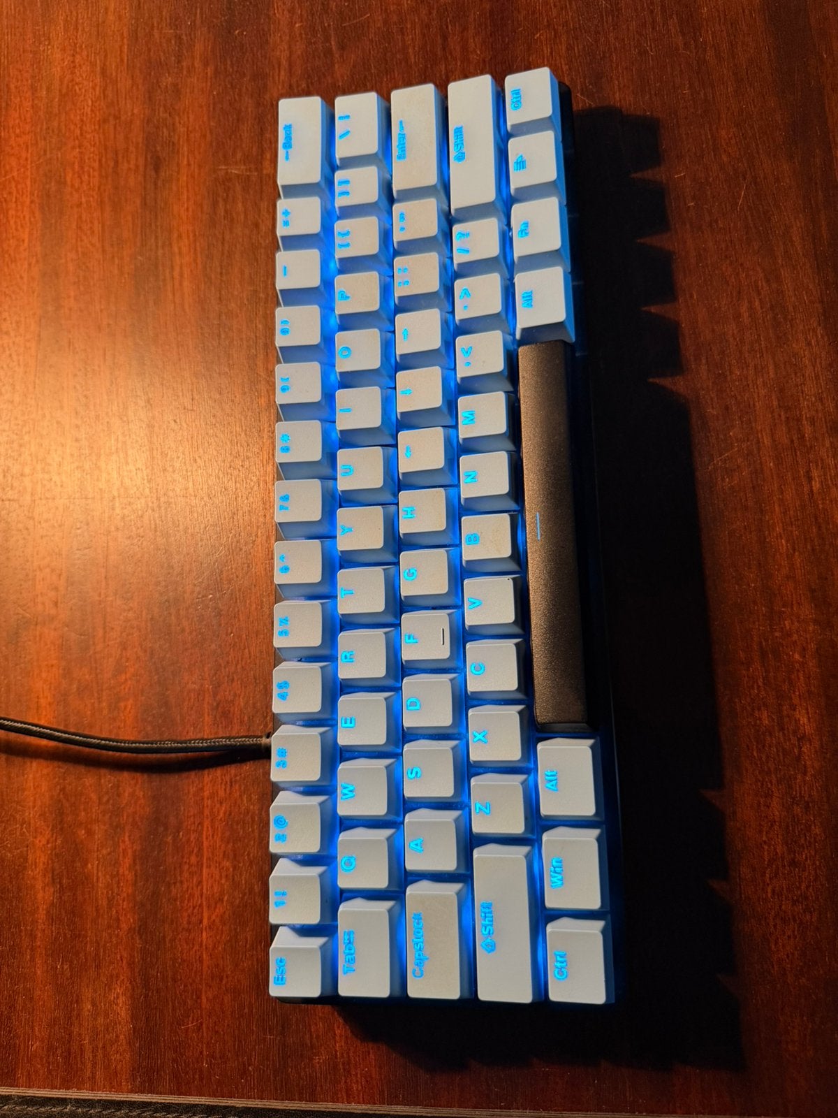 Razer Huntsman Mini 60% Gaming Keyboard, Computers en Software, Toetsenborden, Verlichte toetsen, Ophalen of Verzenden, Zo goed als nieuw