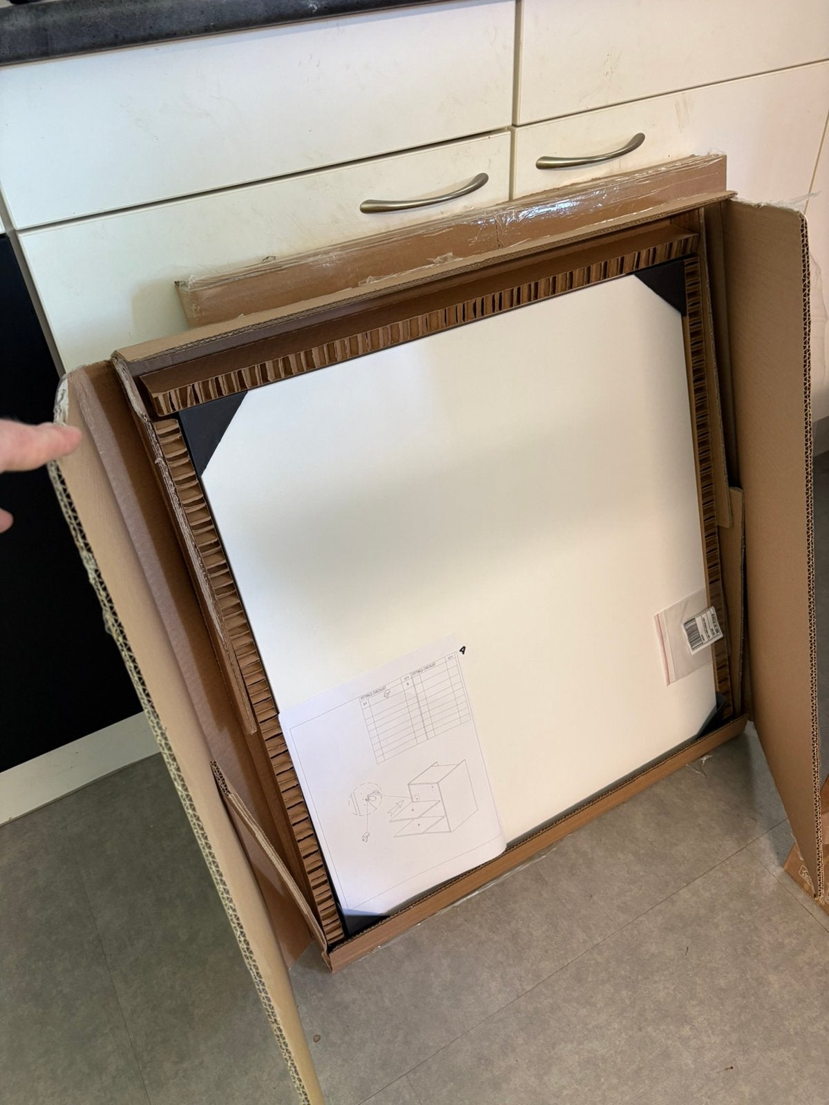 4 legplanken 56x56cm, Ophalen, Zo goed als nieuw, 150 tot 200 cm, Rechthoekig
