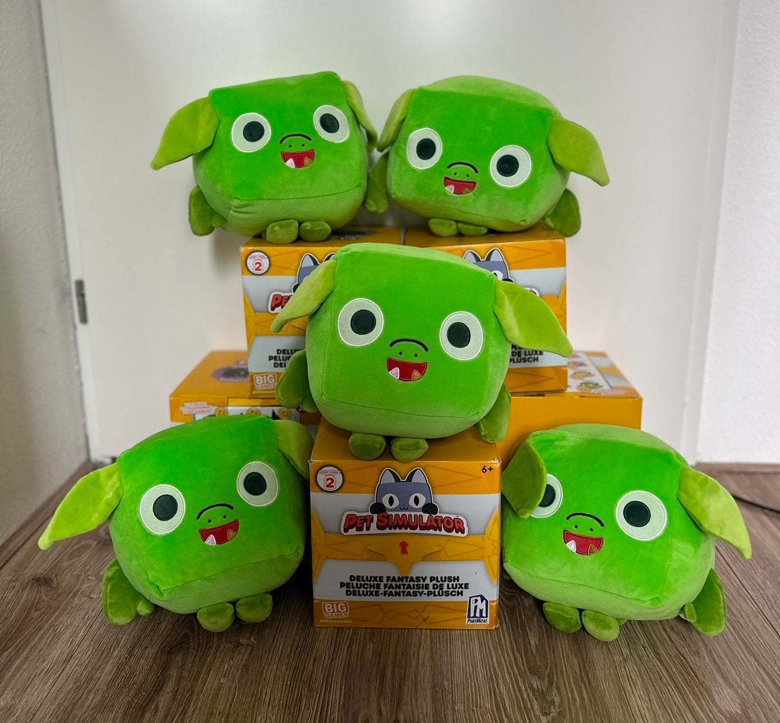Pet Simulator X Goblin Pluche - Nieuw zonder code, Met doos, Groen, Overige merken, Overige karakters